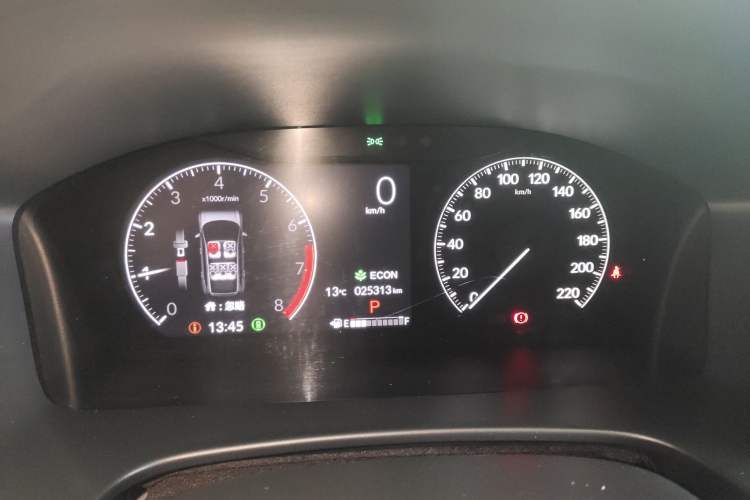 Used Honda CR-V 2024 240TURBO Two-Wheel-Drive FENGSHANG Edition 5 Seats Instrument Cluster