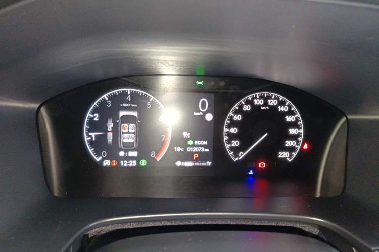 Used Honda CR-V 2024 240TURBO Two-Wheel-Drive FENGSHANG Edition 5 Seats Instrument Cluster