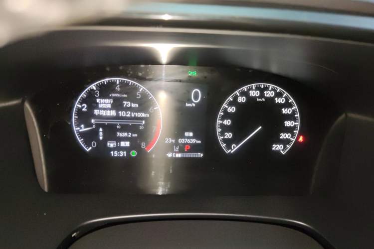 Used Honda CR-V 2024 240TURBO Two-Wheel-Drive FENGSHANG Edition 5 Seats Instrument Cluster