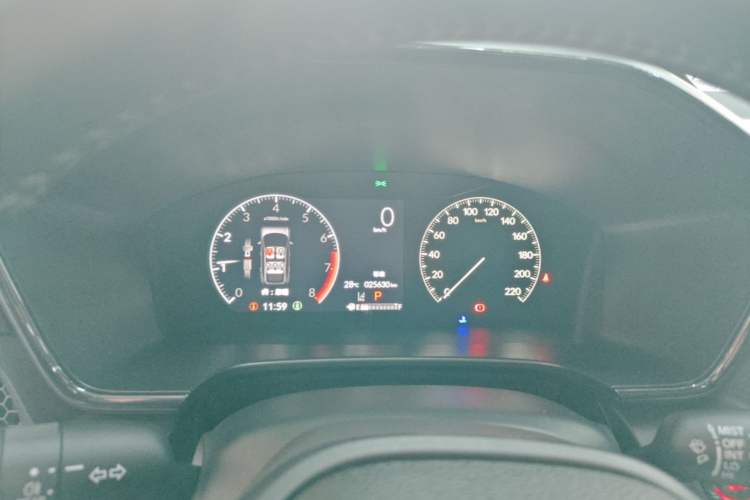 Used Honda CR-V 2024 240TURBO Two-Wheel-Drive FENGSHANG Edition 5 Seats Instrument Cluster