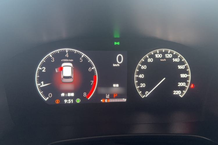 Used Honda CR-V 2024 240TURBO Two-Wheel-Drive FENGSHANG Edition 5 Seats Instrument Cluster