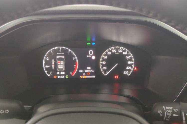 Used Honda CR-V 2024 240TURBO Two-Wheel-Drive FENGSHANG Edition 5 Seats Instrument Cluster