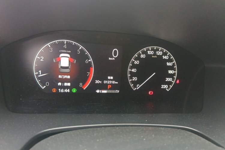 Used Honda CR-V 2024 240TURBO Two-Wheel-Drive FENGSHANG Edition 5 Seats Instrument Cluster