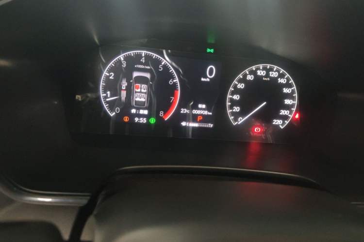 Used Honda CR-V 2024 240TURBO Two-Wheel-Drive FENGSHANG Edition 5 Seats Odometer Close Up