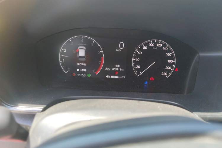 Used Honda CR-V 2024 240TURBO Two-Wheel-Drive FENGSHANG Edition 5 Seats Odometer Close Up