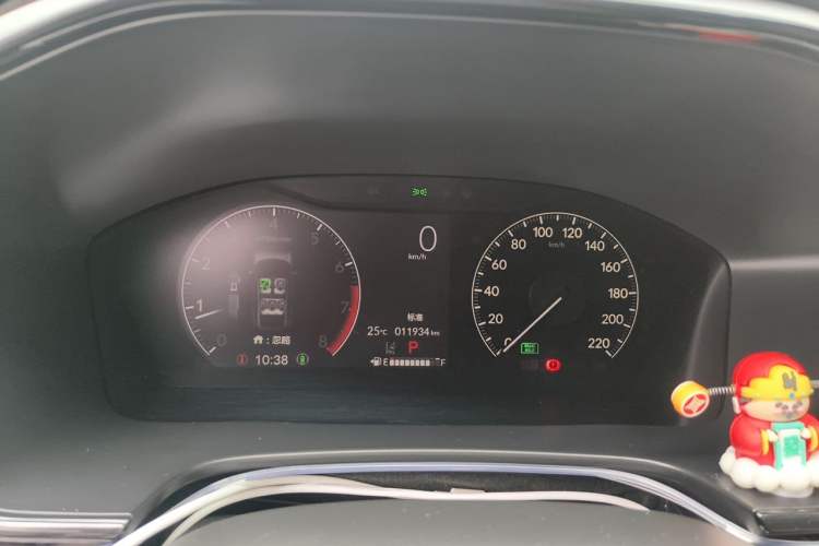 Used Honda CR-V 2024 240TURBO Two-Wheel-Drive FENGSHANG Edition 5 Seats Odometer Close Up
