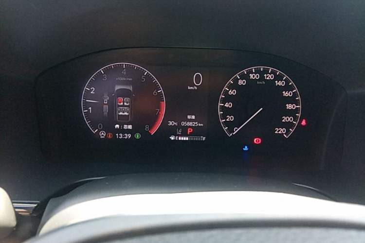 Used Honda CR-V 2024 240TURBO Two-Wheel-Drive FENGSHANG Edition 5 Seats Instrument Cluster