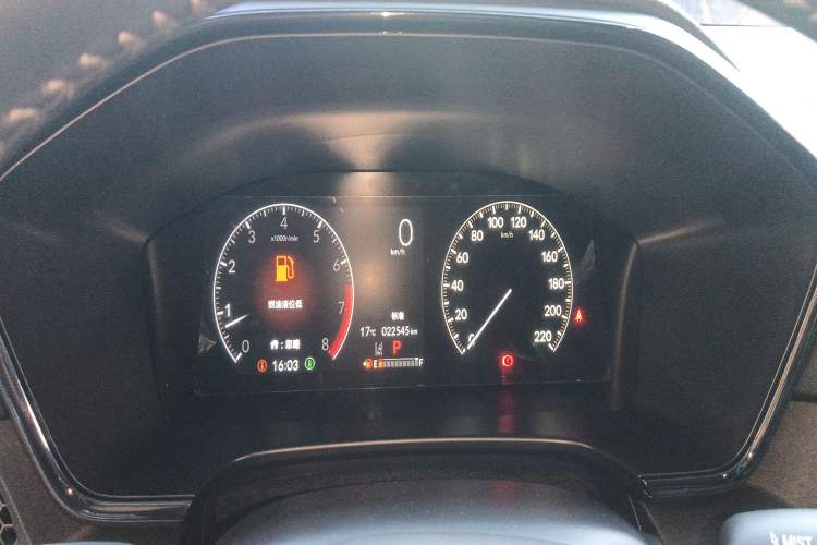 Used Honda CR-V 2024 240TURBO Two-Wheel-Drive FENGSHANG Edition 5 Seats Instrument Cluster