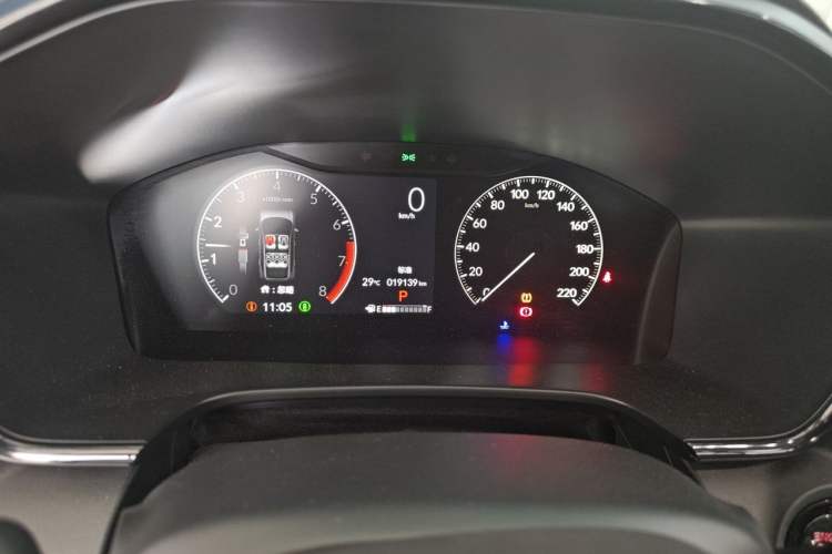 Used Honda CR-V 2024 240TURBO Two-Wheel-Drive FENGSHANG Edition 5 Seats Instrument Cluster