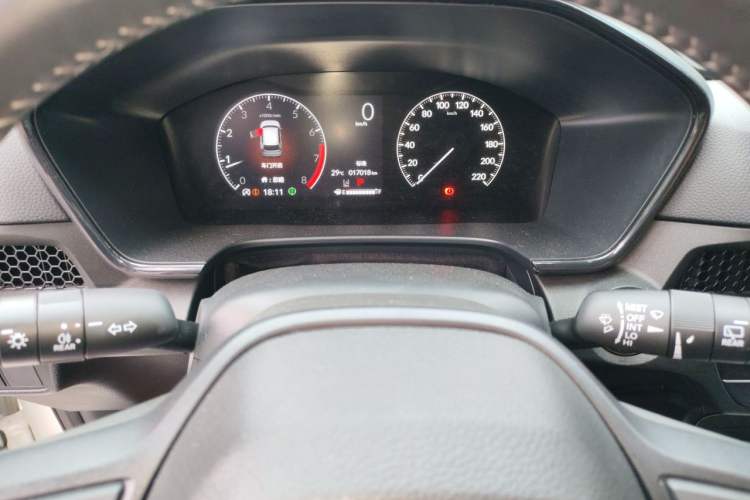 Used Honda CR-V 2024 240TURBO Two-Wheel-Drive FENGSHANG Edition 5 Seats Instrument Cluster