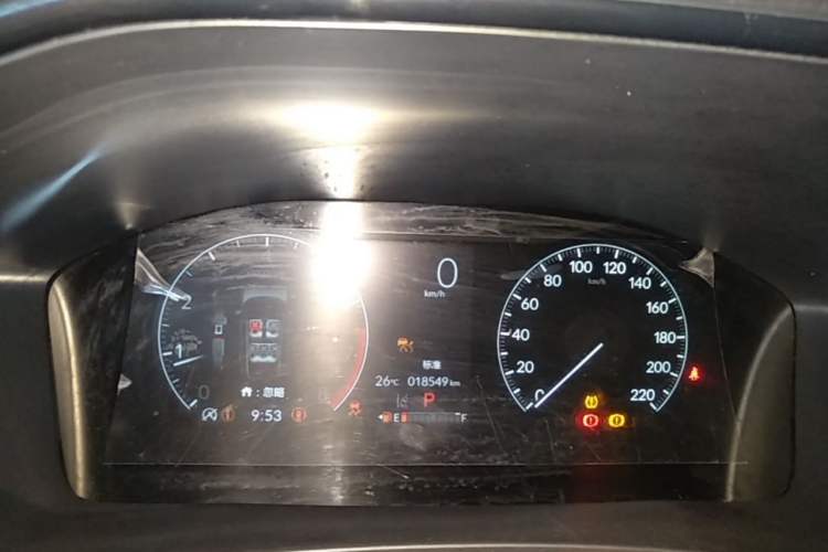 Used Honda CR-V 2024 240TURBO Two-Wheel-Drive FENGSHANG Edition 5 Seats Instrument Cluster