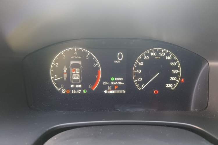 Used Honda CR-V 2024 240TURBO Two-Wheel-Drive FENGSHANG Edition 5 Seats Instrument Cluster