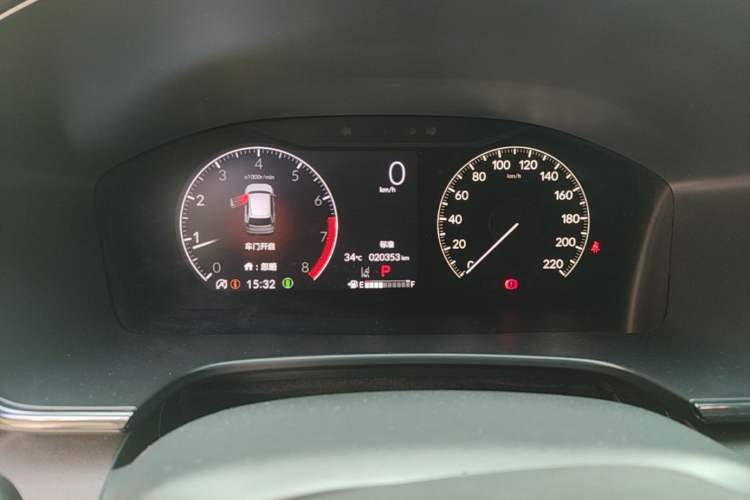 Used Honda CR-V 2024 240TURBO Two-Wheel-Drive FENGSHANG Edition 5 Seats Instrument Cluster