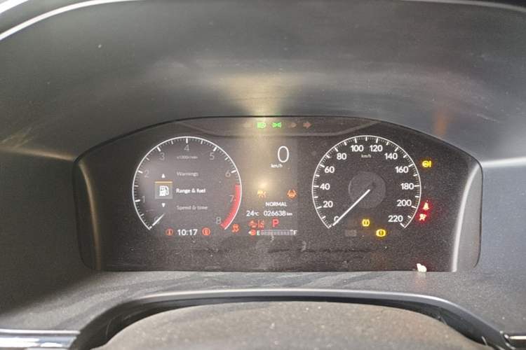 Used Honda CR-V 2024 240TURBO Two-Wheel-Drive FENGSHANG Edition 5 Seats Instrument Cluster