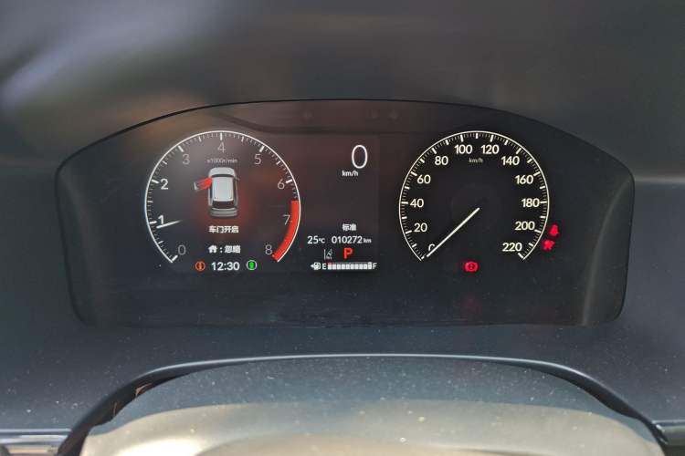 Used Honda CR-V 2024 240TURBO Two-Wheel-Drive FENGSHANG Edition 5 Seats Instrument Cluster