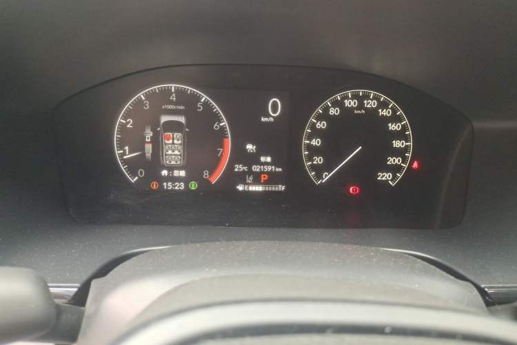 Used Honda CR-V 2024 240TURBO Two-Wheel-Drive FENGSHANG Edition 7 Seats Instrument Cluster