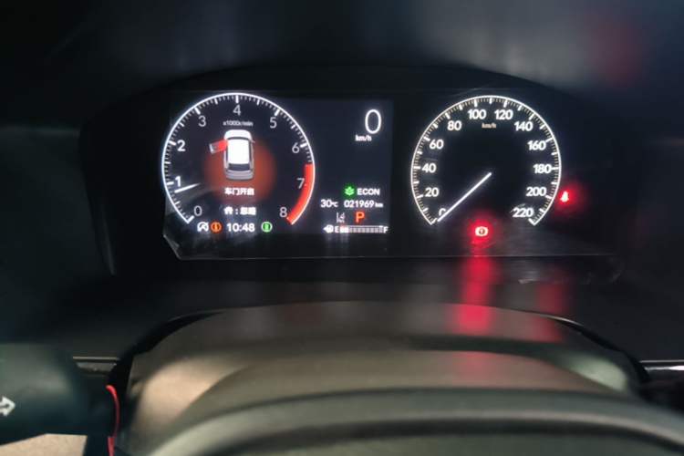 Used Honda CR-V 2024 240TURBO Two-Wheel-Drive FENGSHANG Edition 5 Seats Instrument Cluster