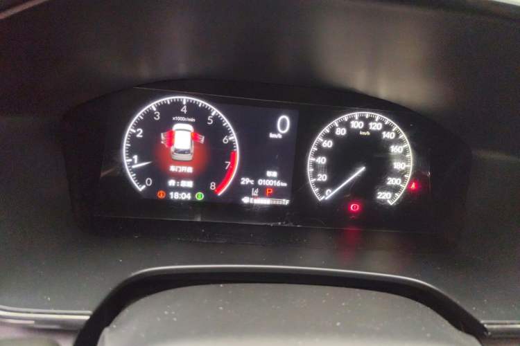 Used Honda CR-V 2024 240TURBO Two-Wheel-Drive FENGSHANG Edition 5 Seats Odometer Close Up