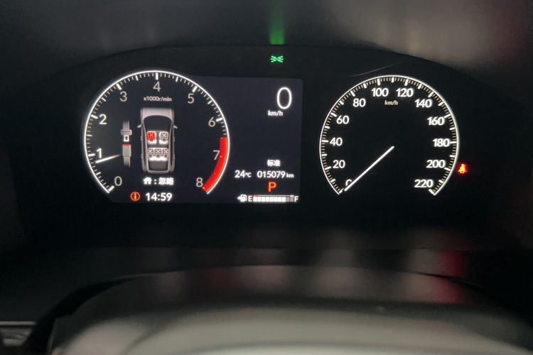 Used Honda CR-V 2024 240TURBO Two-Wheel-Drive Active Version 5 Seats Odometer Close Up