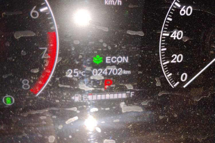 Used Honda CR-V 2024 240TURBO Two-Wheel Drive Smart Edition 5 Seats Odometer Close Up