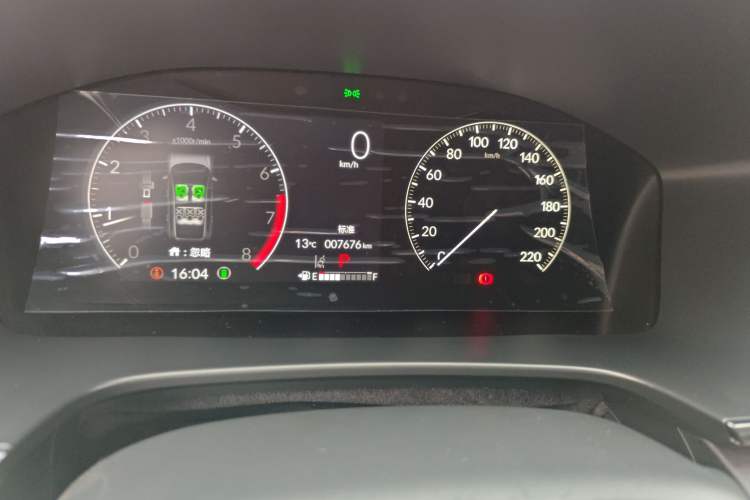 Used Honda CR-V 2024 240TURBO Two-Wheel-Drive FENGSHANG Edition 5 Seats Odometer Close Up