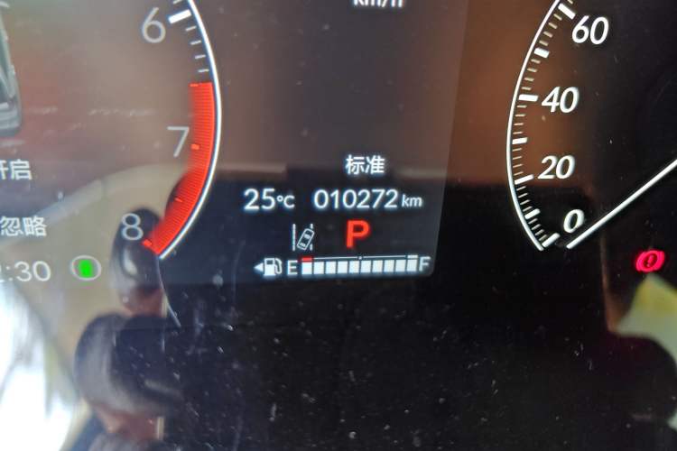 Used Honda CR-V 2024 240TURBO Two-Wheel-Drive FENGSHANG Edition 5 Seats Odometer Close Up