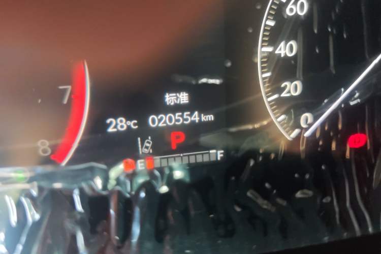 Used Honda CR-V 2024 240TURBO Two-Wheel-Drive FENGSHANG Edition 5 Seats Odometer Close Up