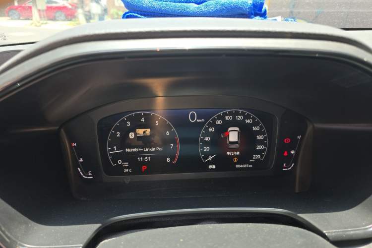 Used Honda CR-V 2026 Model—Global 30-Year Glory Edition 240TURBO Two-Wheel-Drive Dynamic Version Instrument Cluster