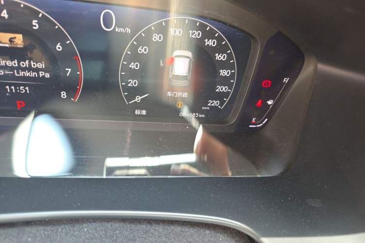 Used Honda CR-V 2026 Model—Global 30-Year Glory Edition 240TURBO Two-Wheel-Drive Dynamic Version Odometer Close Up