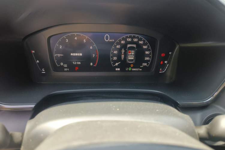 Used Honda CR-V 2026 Global 30th Anniversary Model 240TURBO Two-Wheel-Drive Fashion 5-Seater Edition Odometer Close Up