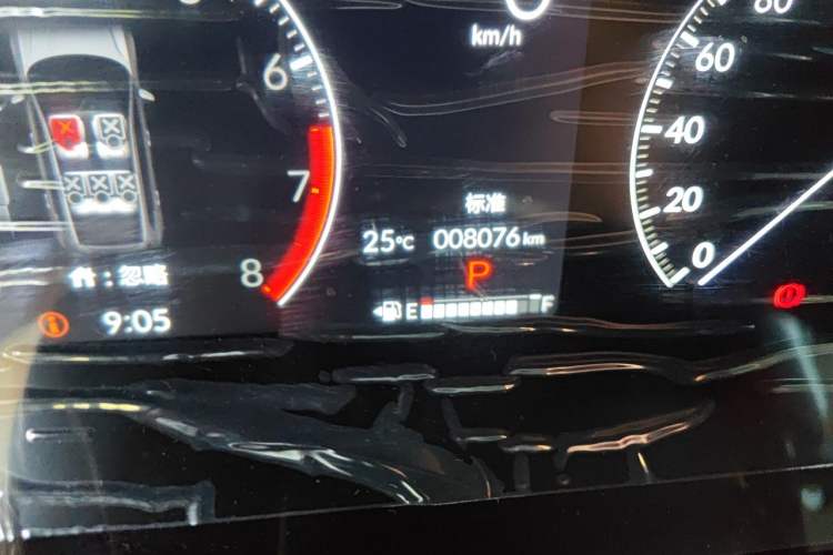 Used Honda CR-V 2026 Model—Global 30-Year Glory Edition 240TURBO Two-Wheel-Drive Dynamic Version Odometer Close Up