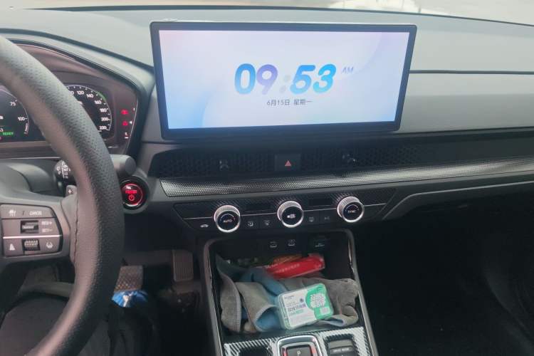 Used Honda CR-V 2026 Model—Global 30-Year Glory Edition 2.0L e:HEV Two-Wheel-Drive Smart Enjoyment Version Audio And AC Panel
