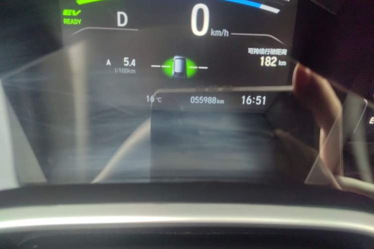 Used Honda CR-V New Energy 2021 Rui·Hybrid e+ 2.0L Intelligent Edition Odometer Close Up