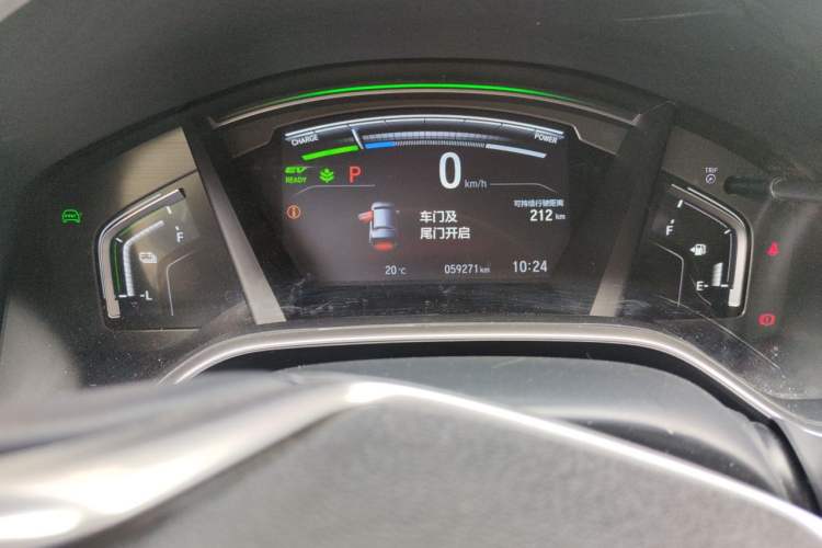 Used Honda CR-V New Energy 2021 Rui Hybrid e+ 2.0L Ruichi Edition Odometer Close Up