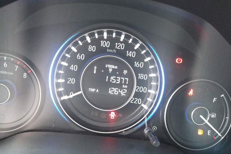Used Honda Crider 2013 1.8L manual Comfort version Odometer Close Up