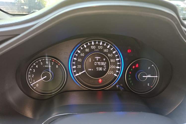 Used Honda Crider 2013 1.8L automatic flagship version Odometer Close Up