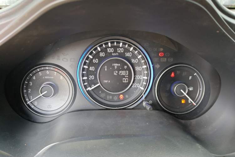 Used Honda Crider 2013 1.8L manual Comfort version Odometer Close Up