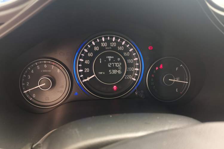 Used Honda Crider 2013 1.8L automatic luxury edition Odometer Close Up