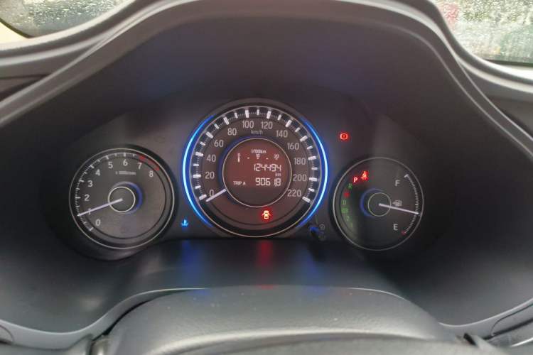 Used Honda Crider 2013 1.8L automatic comfort version Odometer Close Up