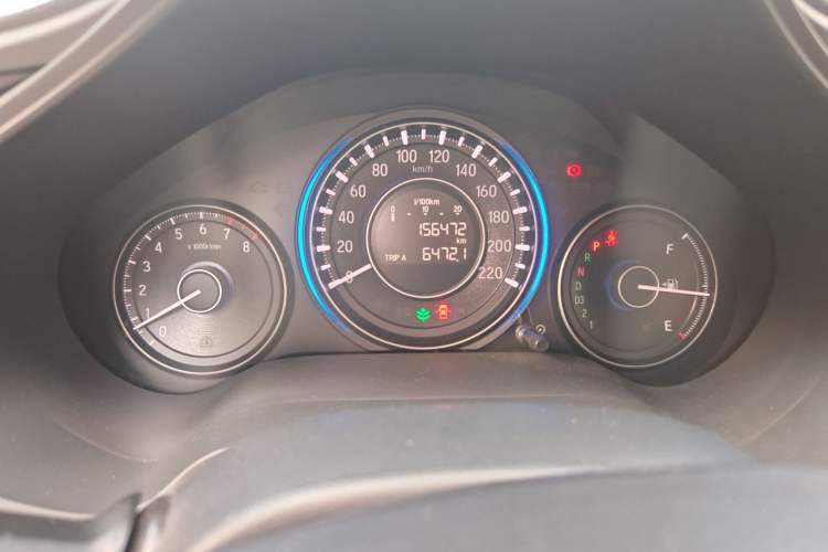 Used Honda Crider 2013 1.8L automatic luxury edition Odometer Close Up