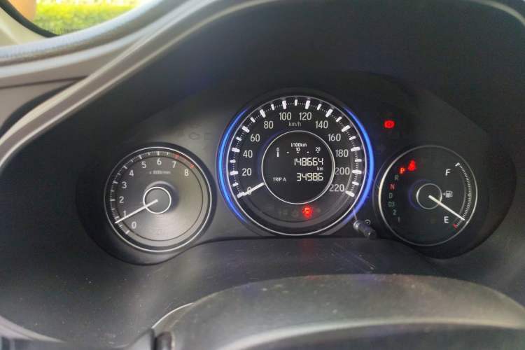Used Honda Crider 2013 1.8L automatic flagship version Odometer Close Up