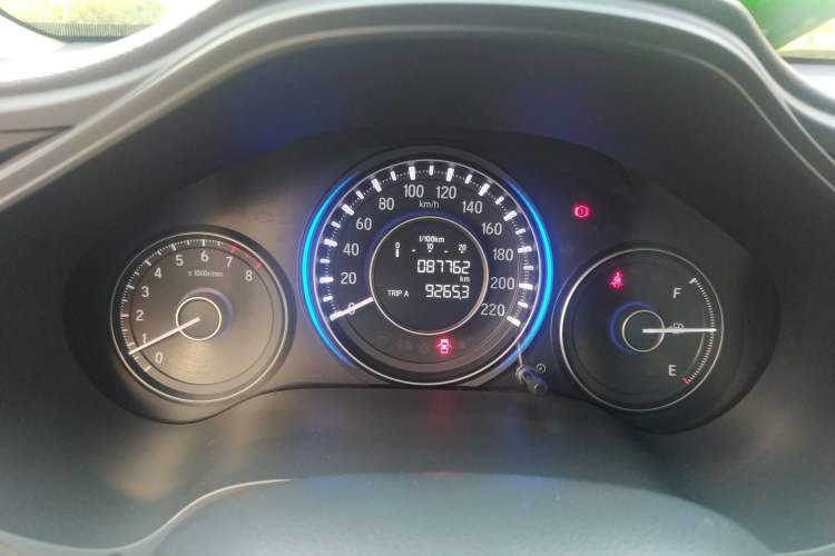 Used Honda Crider 2013 1.8L manual Comfort version Odometer Close Up