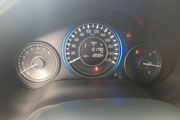 Used Honda Crider 2013 1.8L manual Comfort version Odometer Close Up