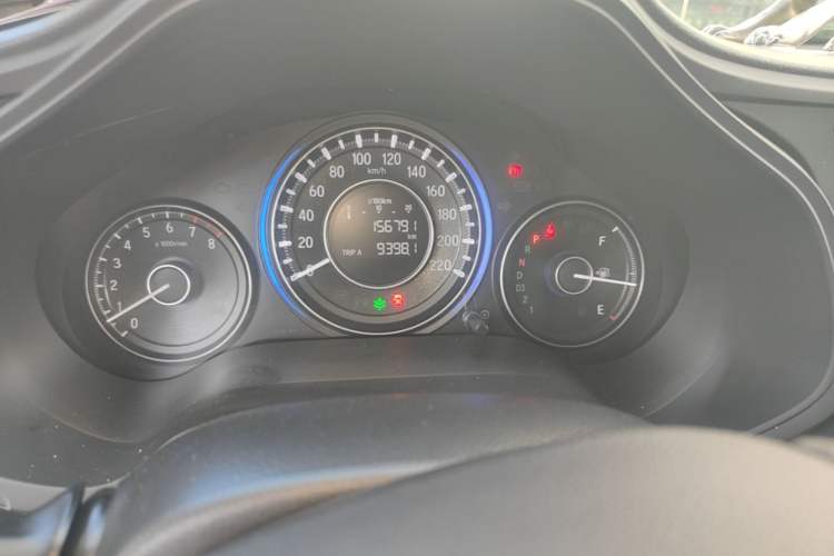 Used Honda Crider 2013 1.8L automatic luxury edition Odometer Close Up