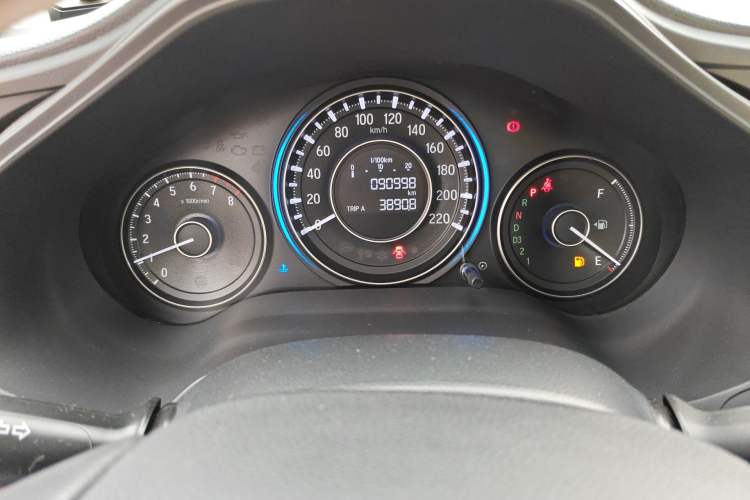 Used Honda Crider 2013 1.8L automatic luxury edition Odometer Close Up