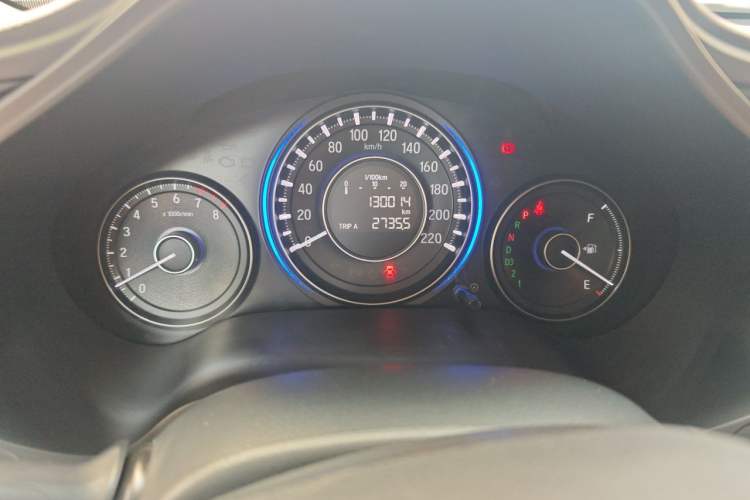 Used Honda Crider 2013 1.8L automatic comfort version Odometer Close Up
