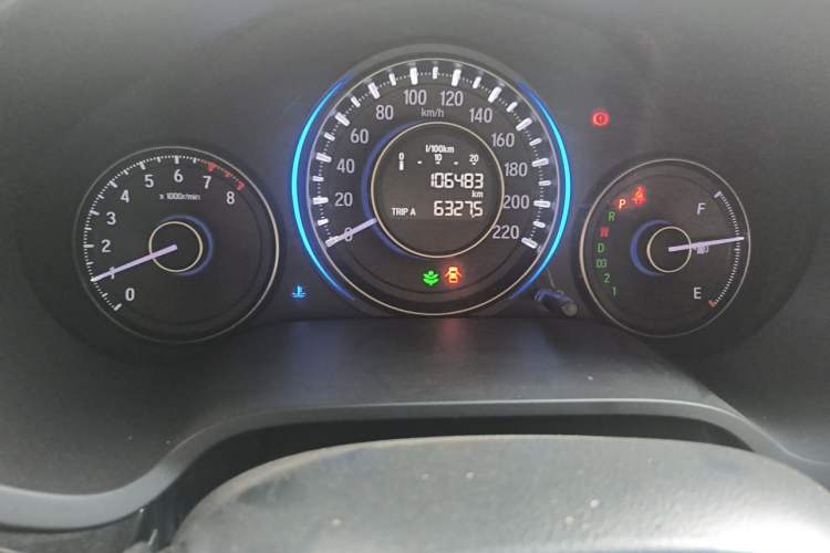 Used Honda Crider 2013 1.8L automatic luxury edition Odometer Close Up