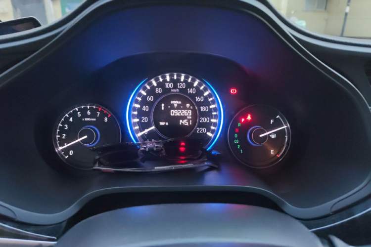 Used Honda Crider 2013 1.8L automatic comfort version Odometer Close Up