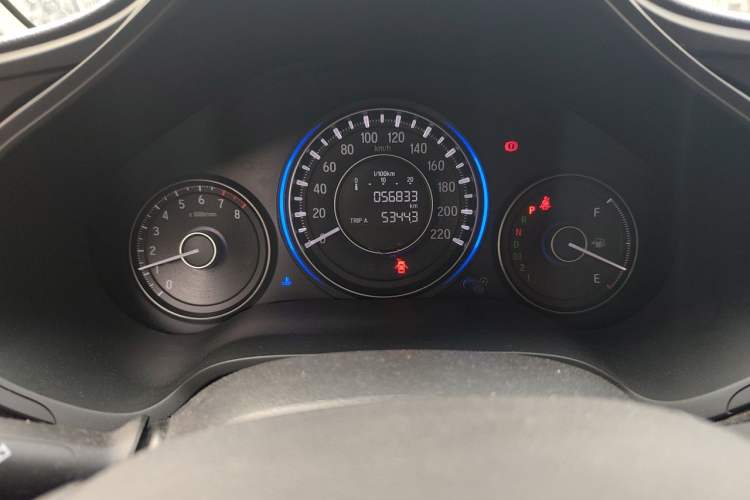 Used Honda Crider 2013 1.8L automatic luxury edition Odometer Close Up
