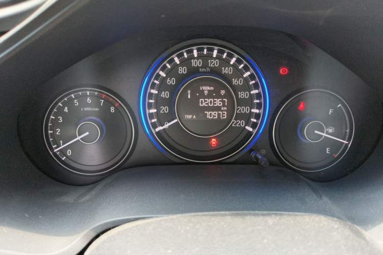 Used Honda Crider 2013 1.8L manual Comfort version Odometer Close Up
